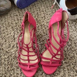 Jelly & katie pink heels